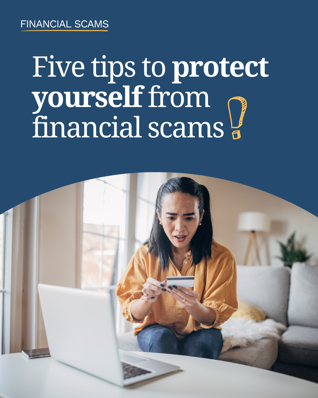 Five tips to protect yourself from financial scams 1 - Instagram and Facebook.png