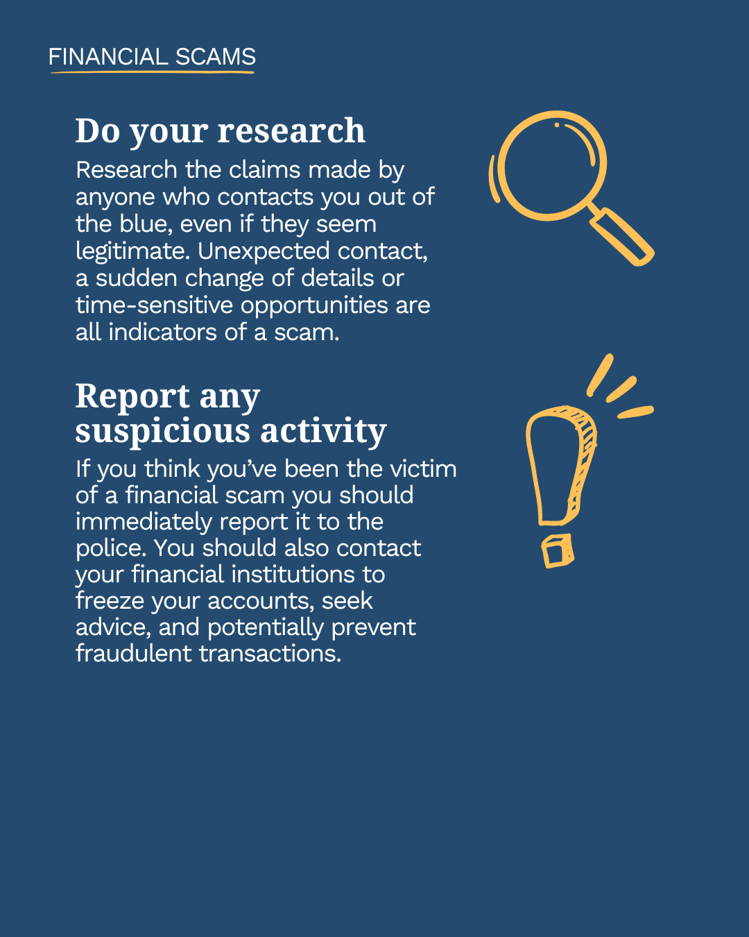 Five tips to protect yourself from financial scams 3 - Instagram and Facebook.png